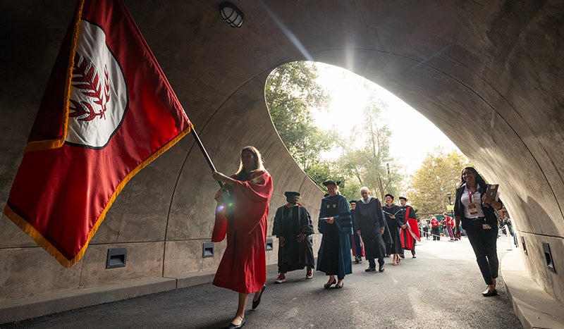 Processional at Convocation.